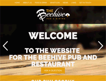 Tablet Screenshot of beehivebristol.co.uk